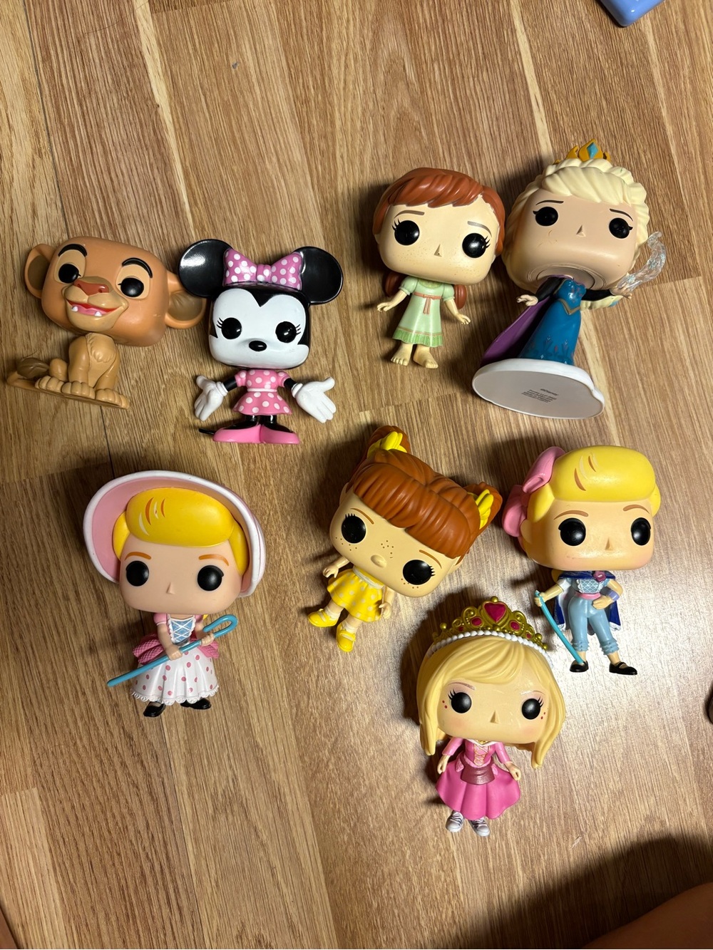Funko Disney & Cartoon Mini Figures - Yellow Pink Blue Black White Brown